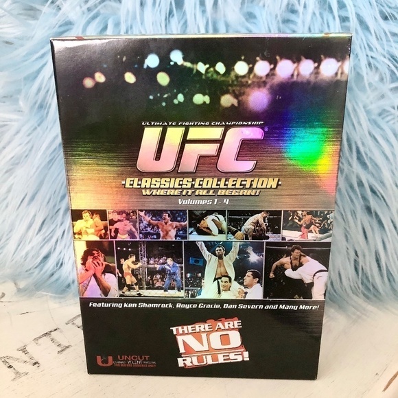 UFC, 1994, Classic Collection, Vol 1-4 DVD, No Rules, Uncut, With Royce Gracie - Picture 2 of 16